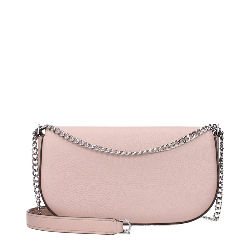 Tory Burch Pink Leather Crossbody Bag - Chic & Versatile