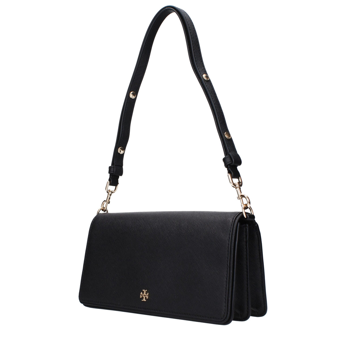 Tory Burch Black Leather Shoulder Bag - Élégant et Pratique
