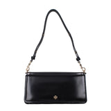 Tory Burch Black Leather Shoulder Bag - Élégance et Fonctionnalité