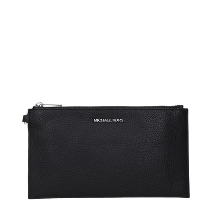 Sacs à main en cuir noir Michael Kors