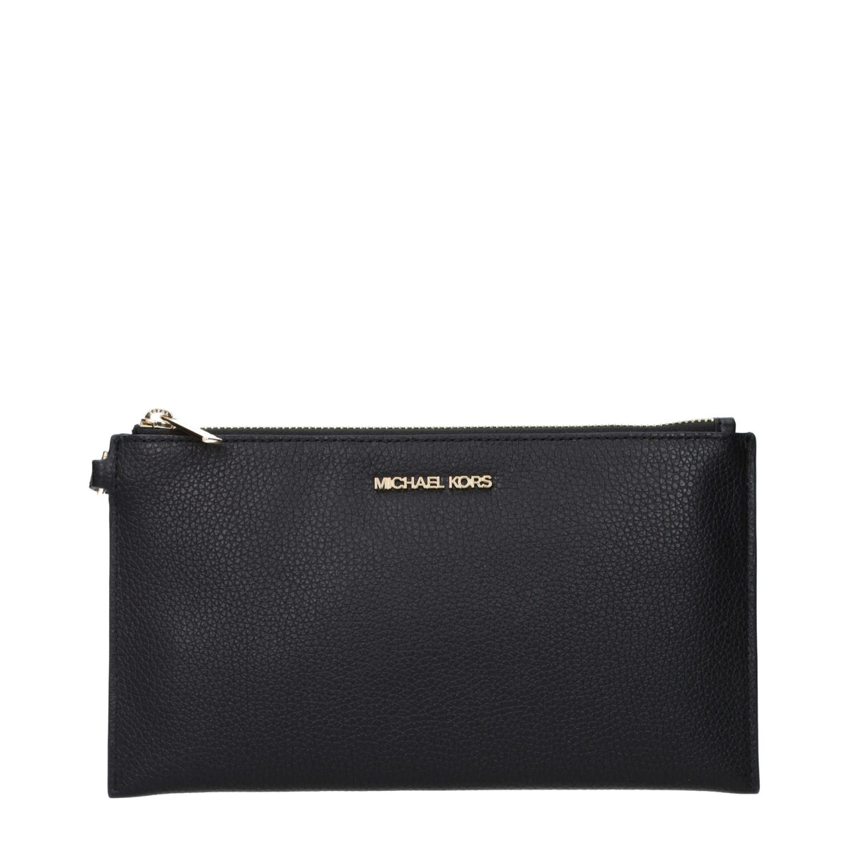 Michael Kors Black Leather Clutch Bag - Élégant et Stylé