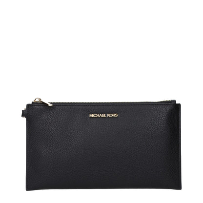 Sacs à main en cuir noir Michael Kors