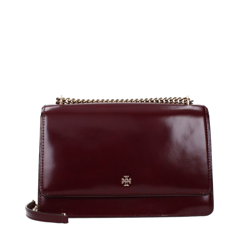 Tory Burch Red Leather Crossbody Bag - Élégante et Polyvalente