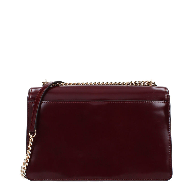 Tory Burch Red Leather Crossbody Bag - Élégante et Polyvalente