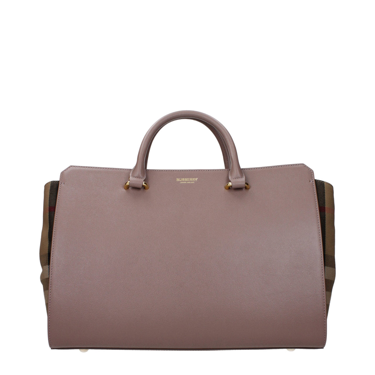 Sac à main en cuir gris Burberry - Élégant et fonctionnel