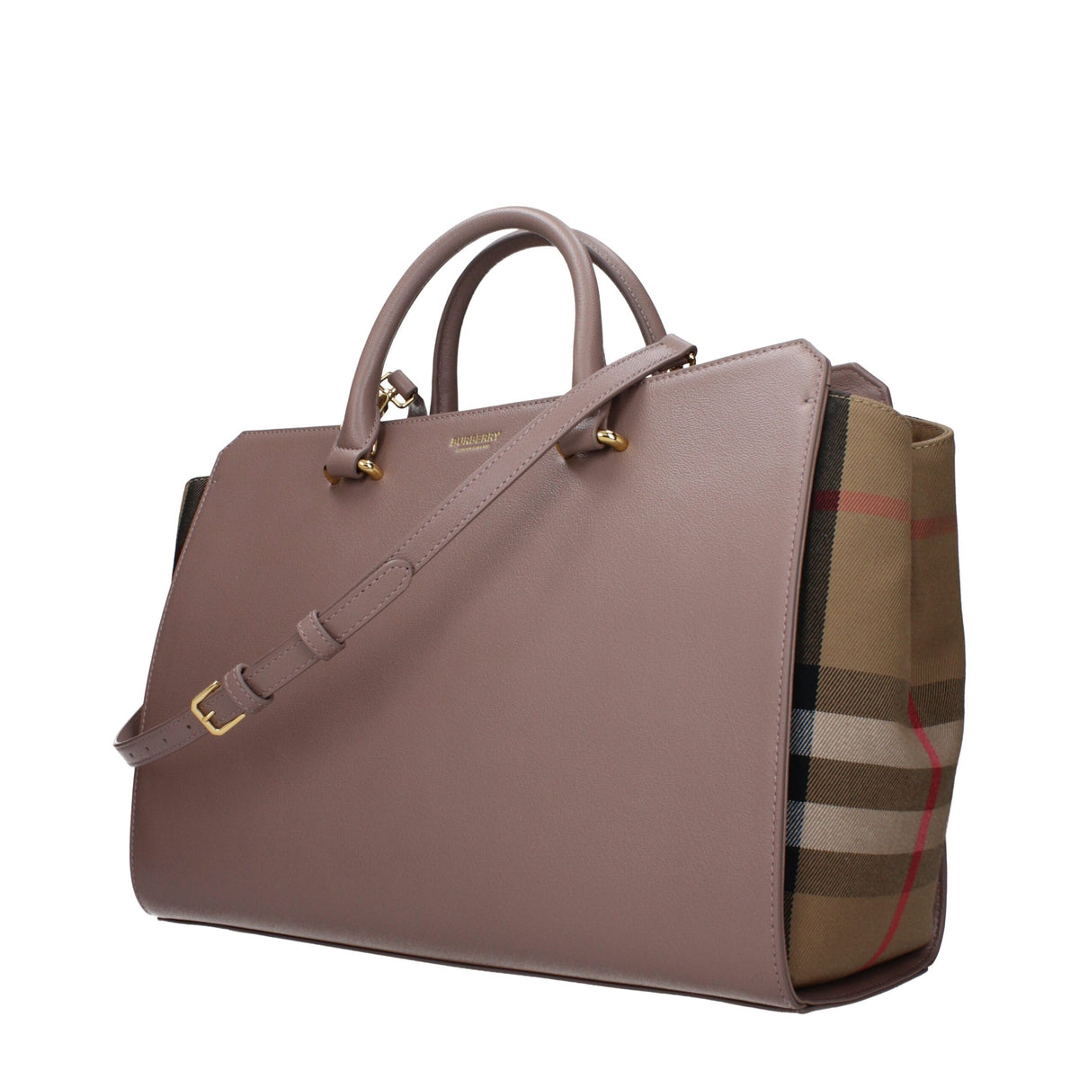Sac à main en cuir gris Burberry - Élégant et fonctionnel