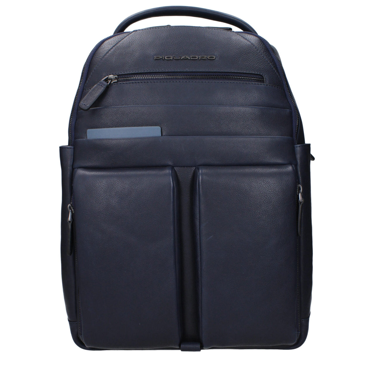 Piquadro Blue Leather Backpack CA6030S122BLU