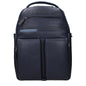 Piquadro Blue Leather Backpack