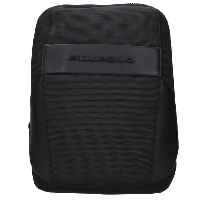Sac à bandoulière en tissu noir Piquadro CA5747S117N