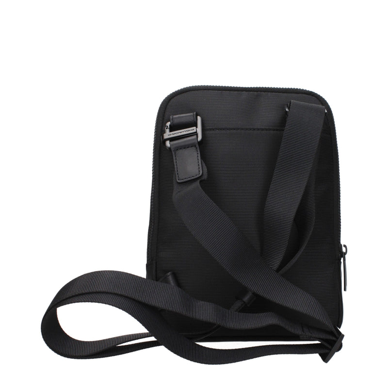 Sac à bandoulière en tissu noir Piquadro CA5747S117N
