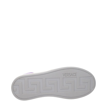 Verzase witte leren lage sneakers
