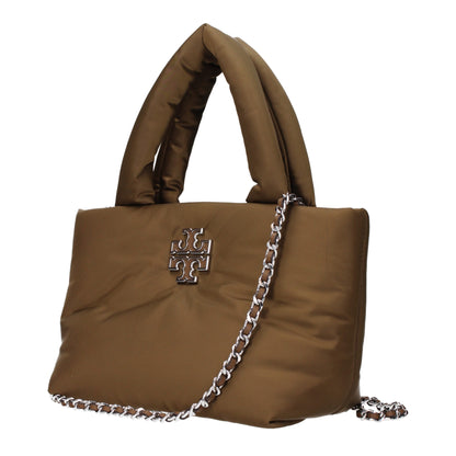 Sacs à main en tissu marron de Tory Burch