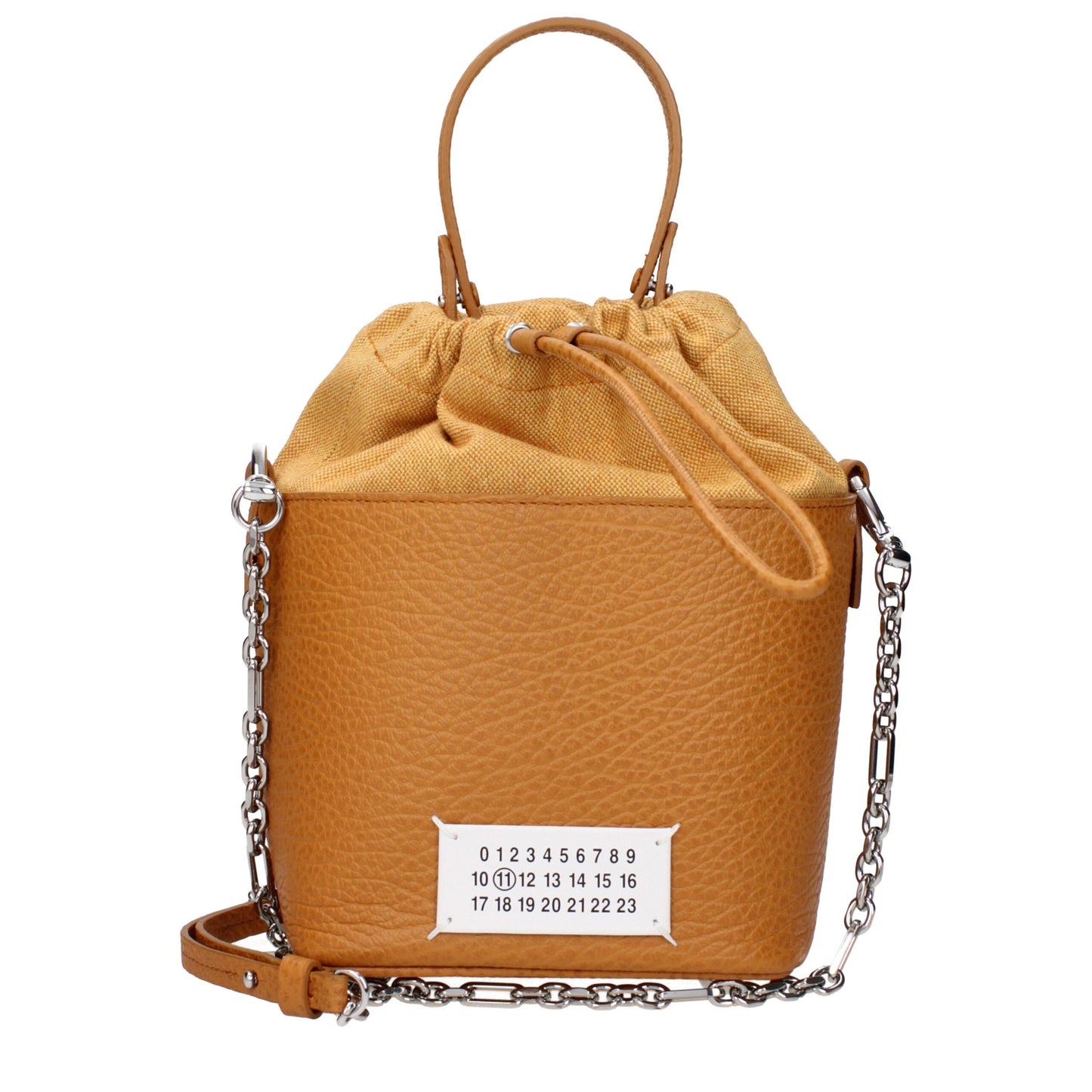 Sacs à main en cuir marron de Maison Margiela