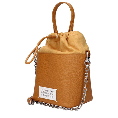 Sacs à main en cuir marron de Maison Margiela