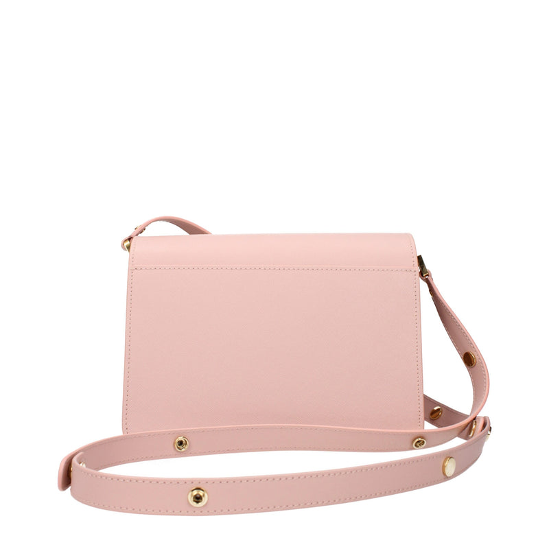Marni Pink Leather Shoulder Bag - Chic and Versatile Accessory
