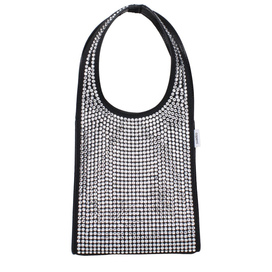 Sacs à main en tissu noir de Coperni