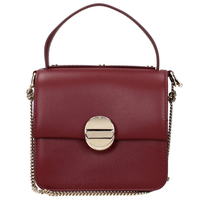Sacs à main en cuir rouge Chloé