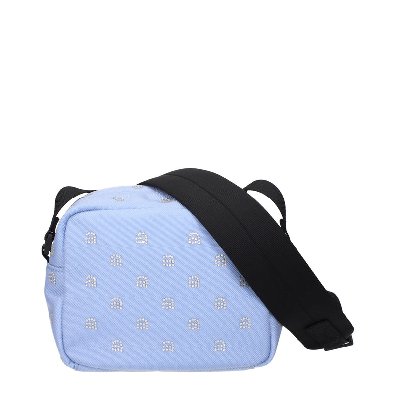 Alexander Wang Light Blue Fabric Crossbody Bag - Stylish & Functional