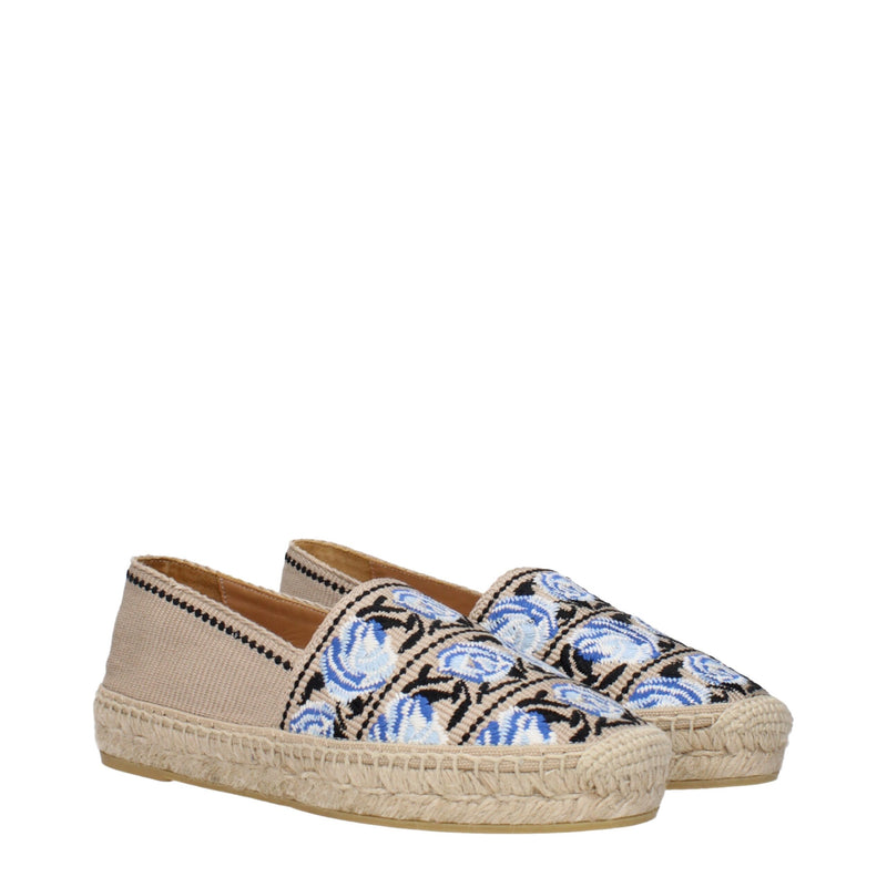 Prada Beige Fabric Espadrilles for Women - EU36/US6