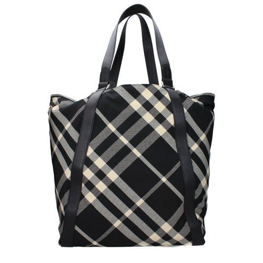 Sacs à bandoulière en tissu noir de Burberry