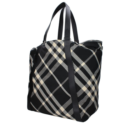 Sacs à bandoulière en tissu noir de Burberry