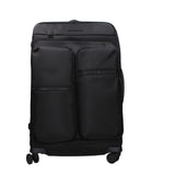Piquadro BV4733X19N Trolley Noir en Tissu pour Voyage