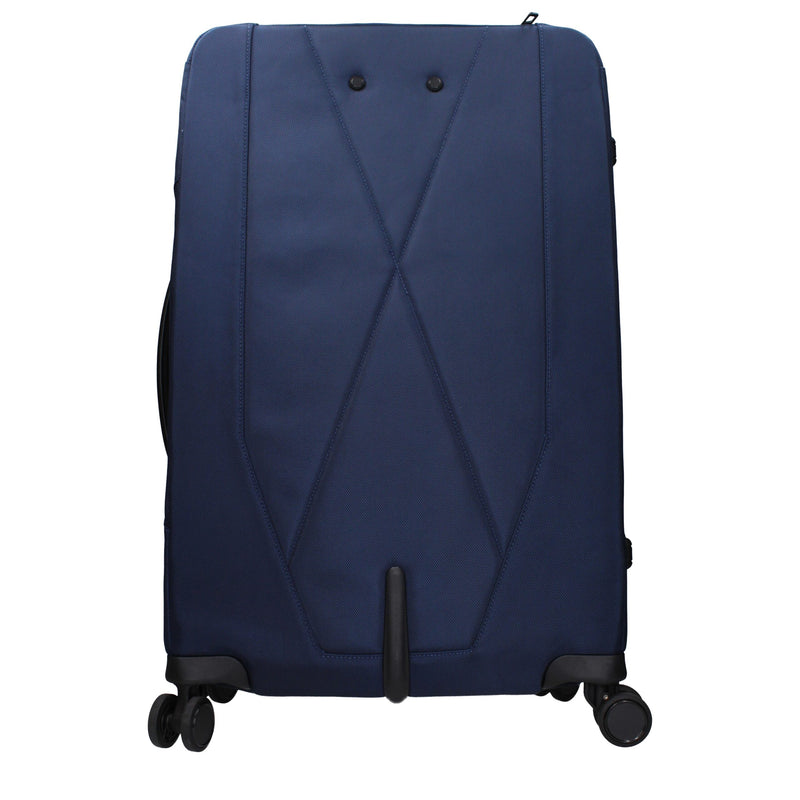 Piquadro BV4733X19BLU Trolley en Tissu Bleu