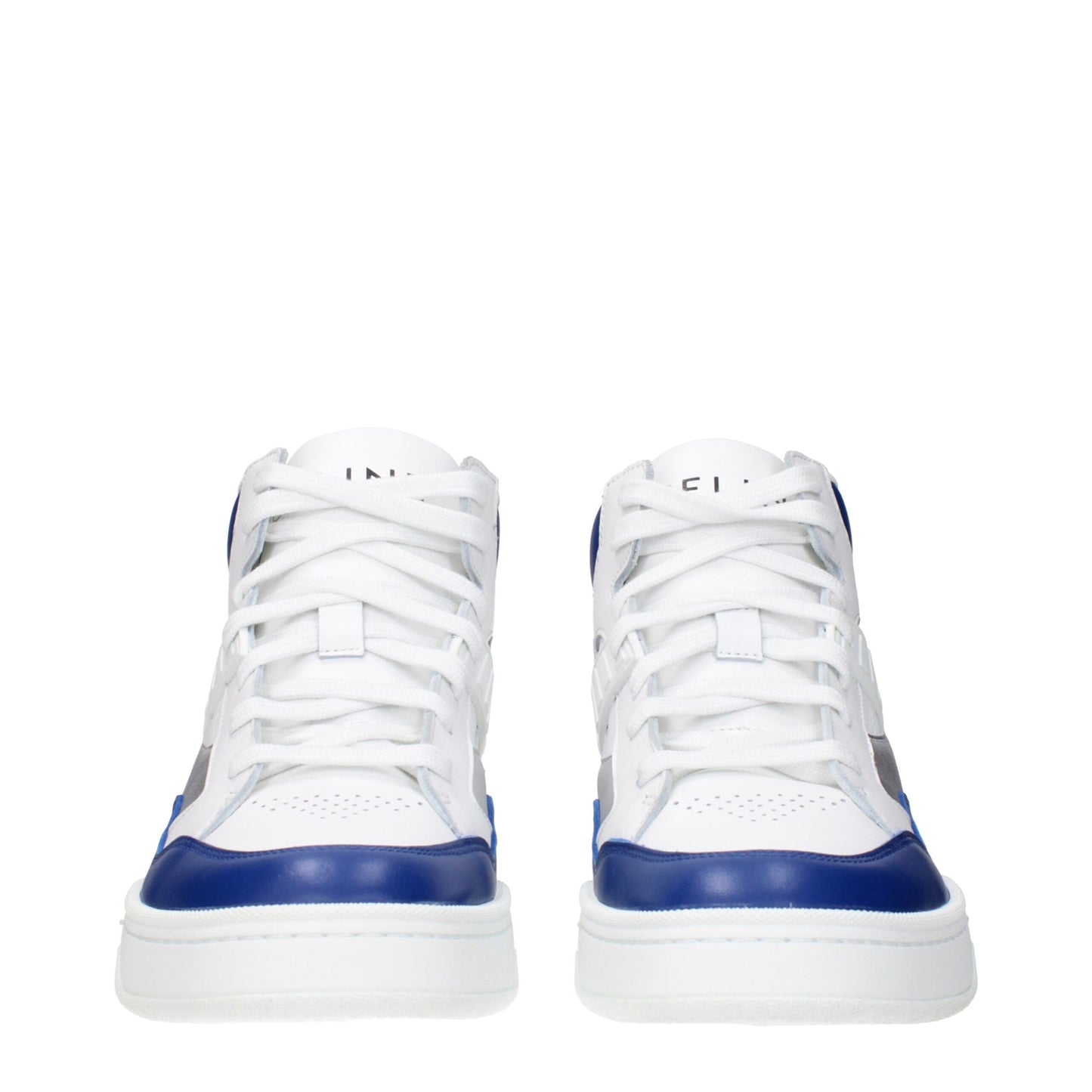 Sneakers de sport en cuir blanc Celine