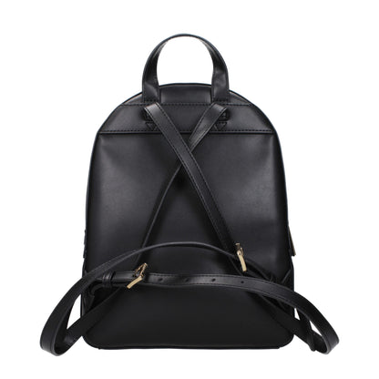 Sacs à dos en cuir noir Michael Kors