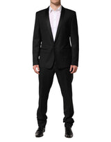 Dolce & Gabbana Costume 2 Pièces Noir en Laine pour Homme