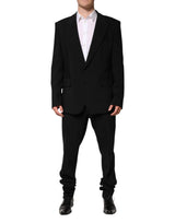 Dolce & Gabbana Costume Noir en Coton à Deux Pièces