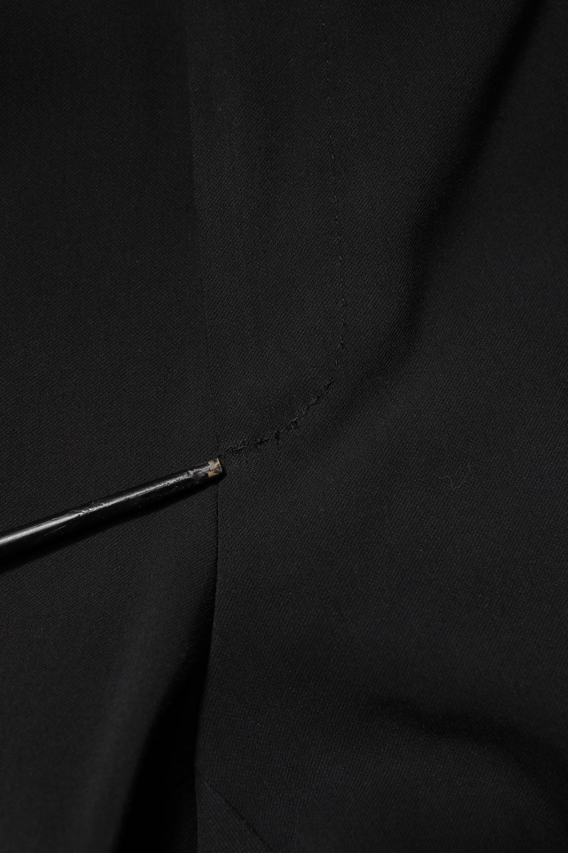 Dolce & Gabbana Black Cotton Single Breasted 2 Piece Suit