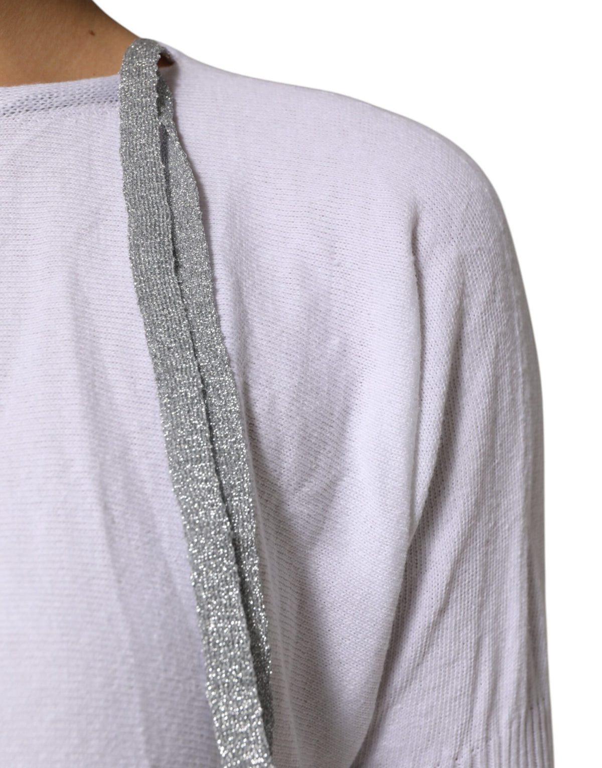 PINK MEMORIES Blouse Top Femme Blanc en Coton à Manches Courtes