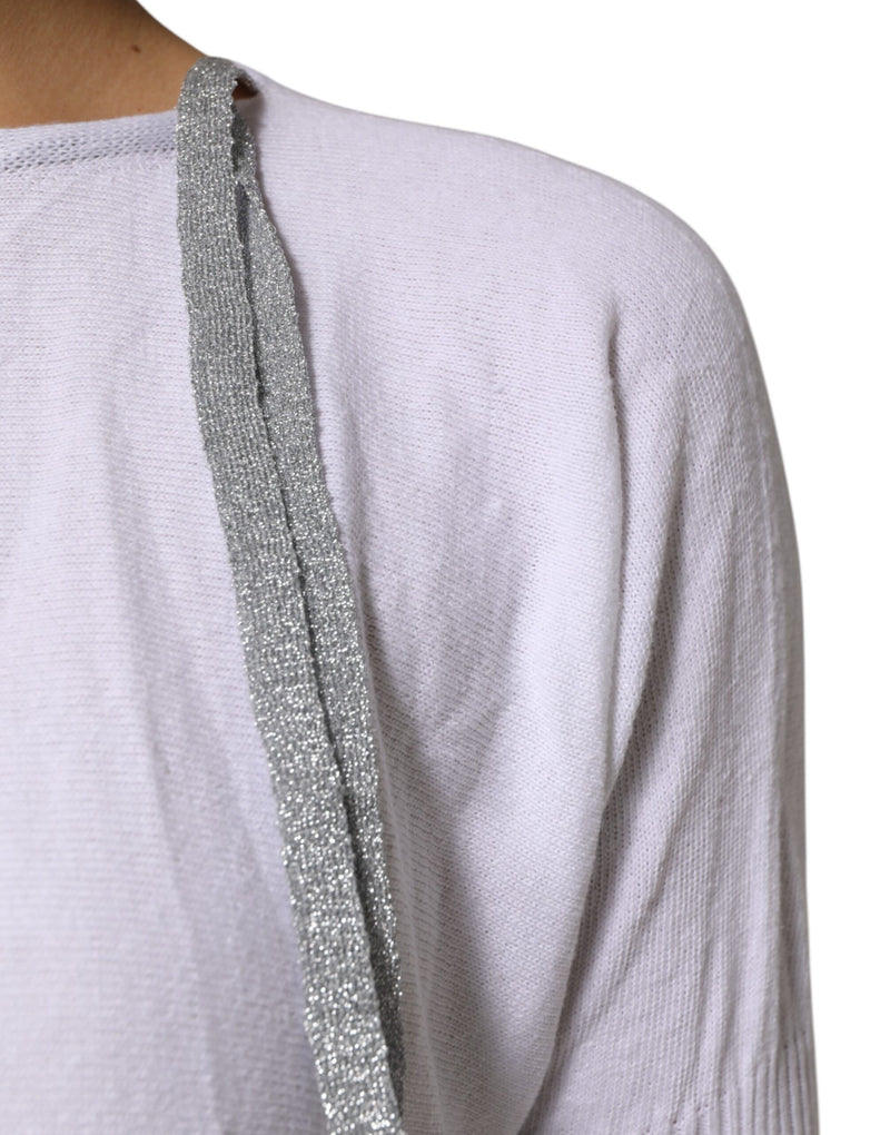 PINK MEMORIES Blouse Top Femme Blanc en Coton à Manches Courtes