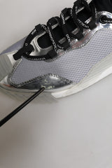 Dolce & Gabbana NS1 Low Top Men's Sneakers - Silver and Black