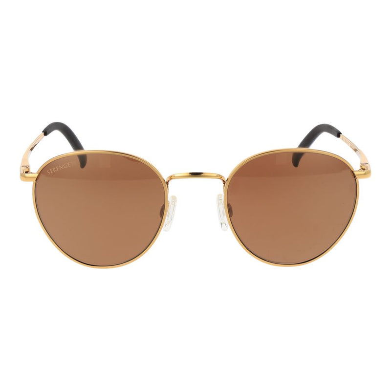 Serengeti Gold Unisex Sunglasses - Photochromatic & Polarized