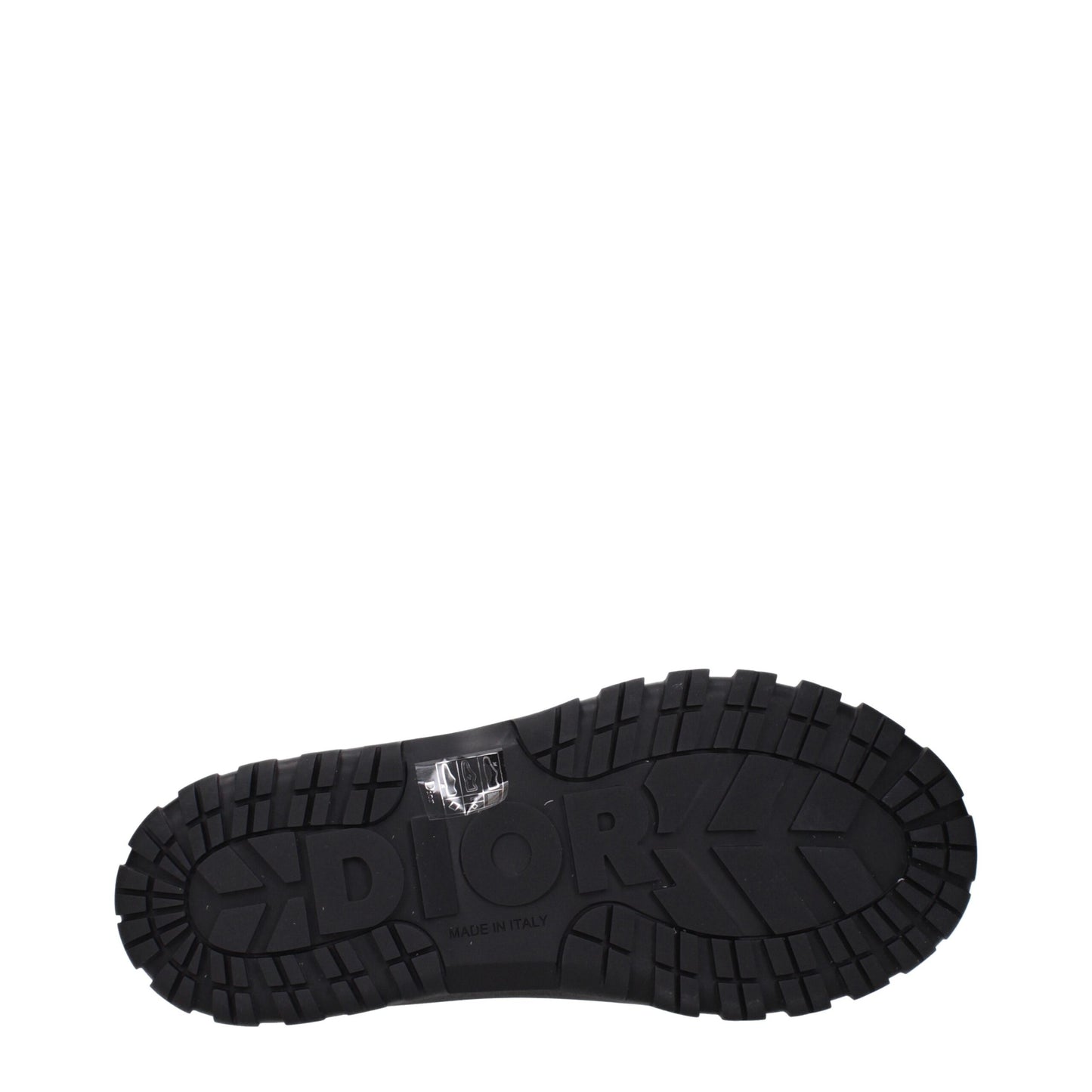 Bottes de cheville en coton noir Christian Dior