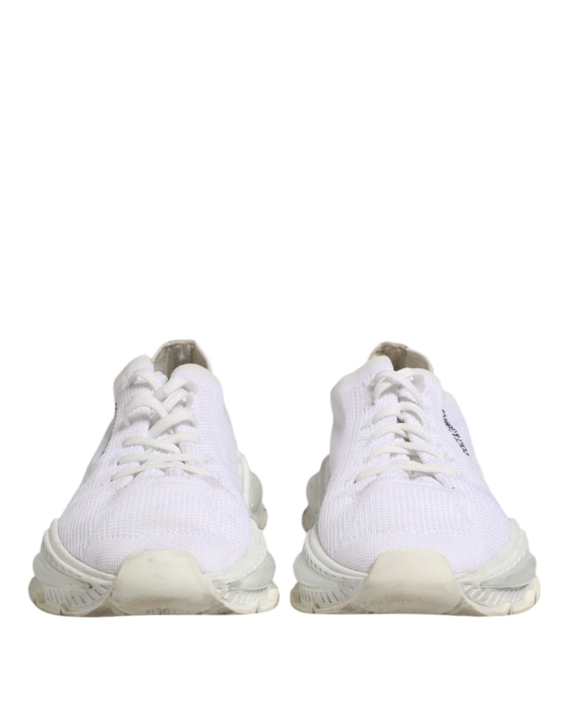 Dolce & Gabbana White Airmaster Low Top Sneakers for Men