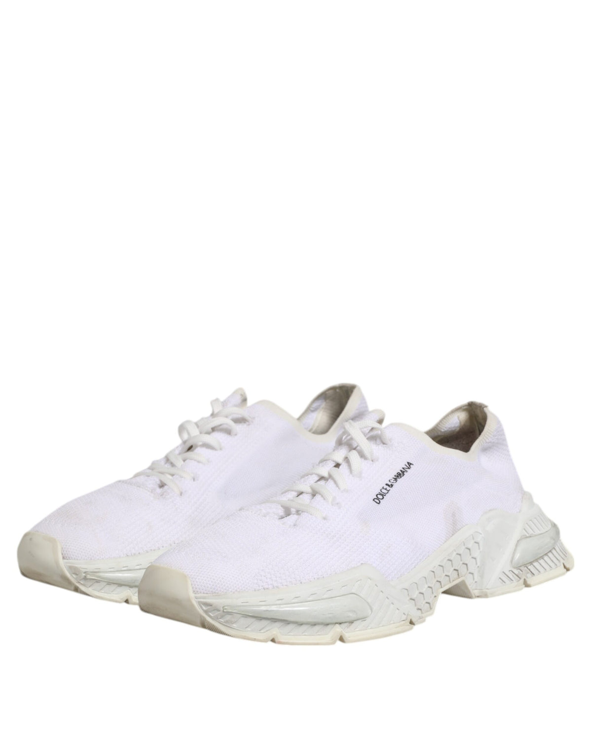 Dolce & Gabbana White Airmaster Low Top Sneakers for Men