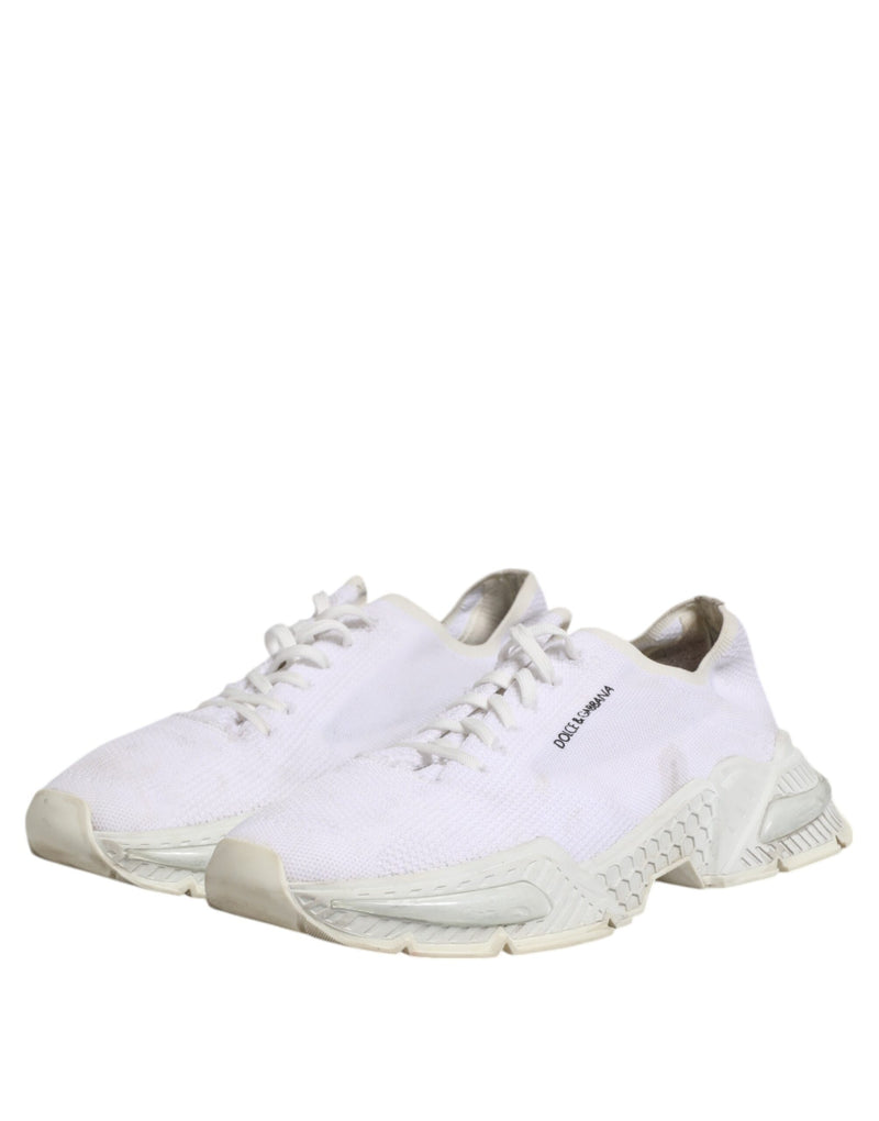 Dolce & Gabbana White Airmaster Low Top Sneakers for Men