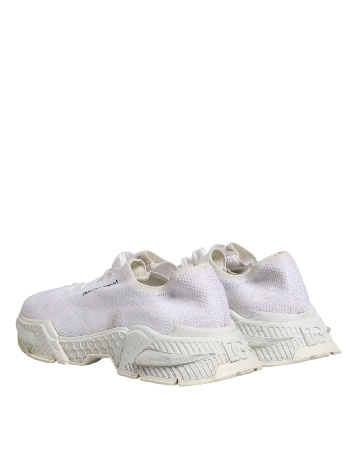 Dolce & Gabbana White Airmaster Low Top Sneakers for Men