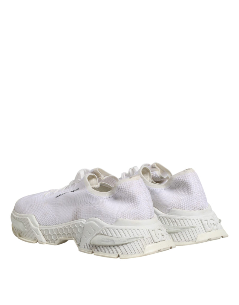 Dolce & Gabbana White Airmaster Low Top Sneakers for Men
