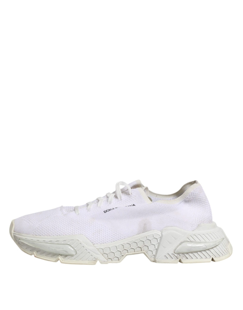 Dolce & Gabbana White Airmaster Low Top Sneakers for Men