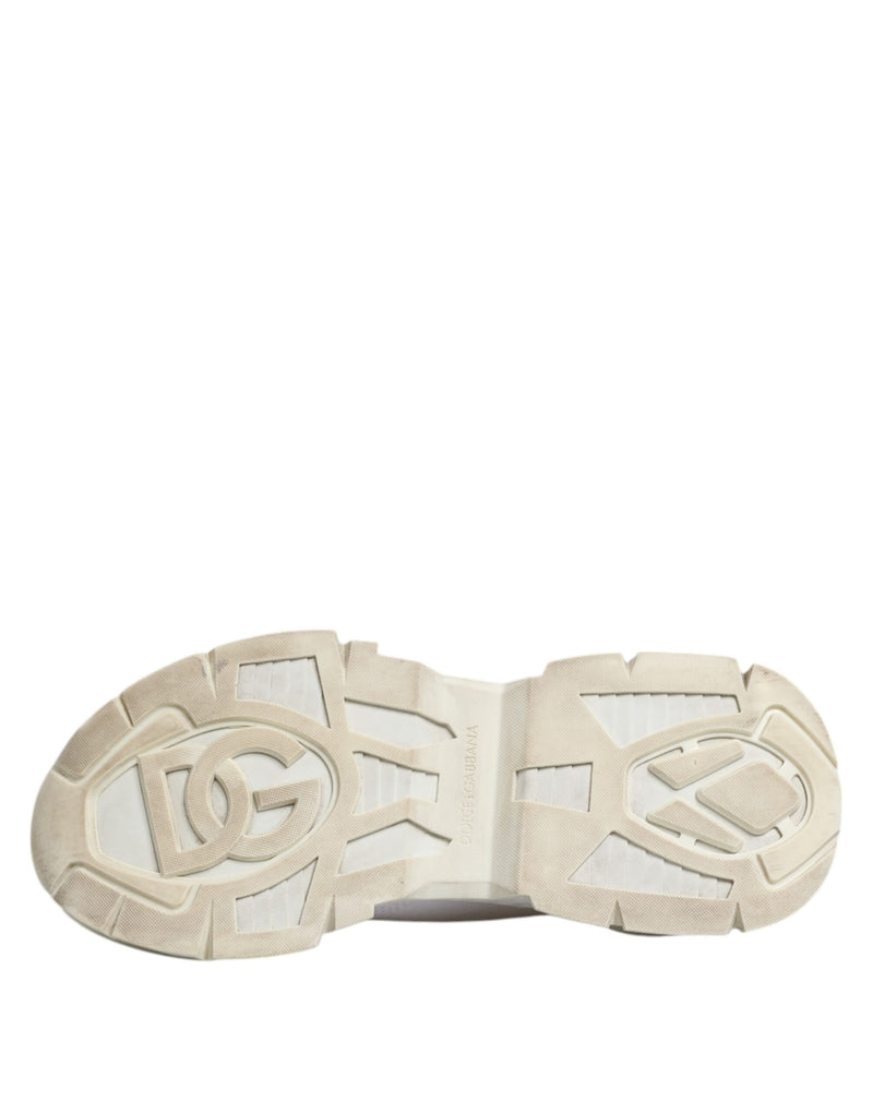 Dolce & Gabbana White Airmaster Low Top Sneakers for Men