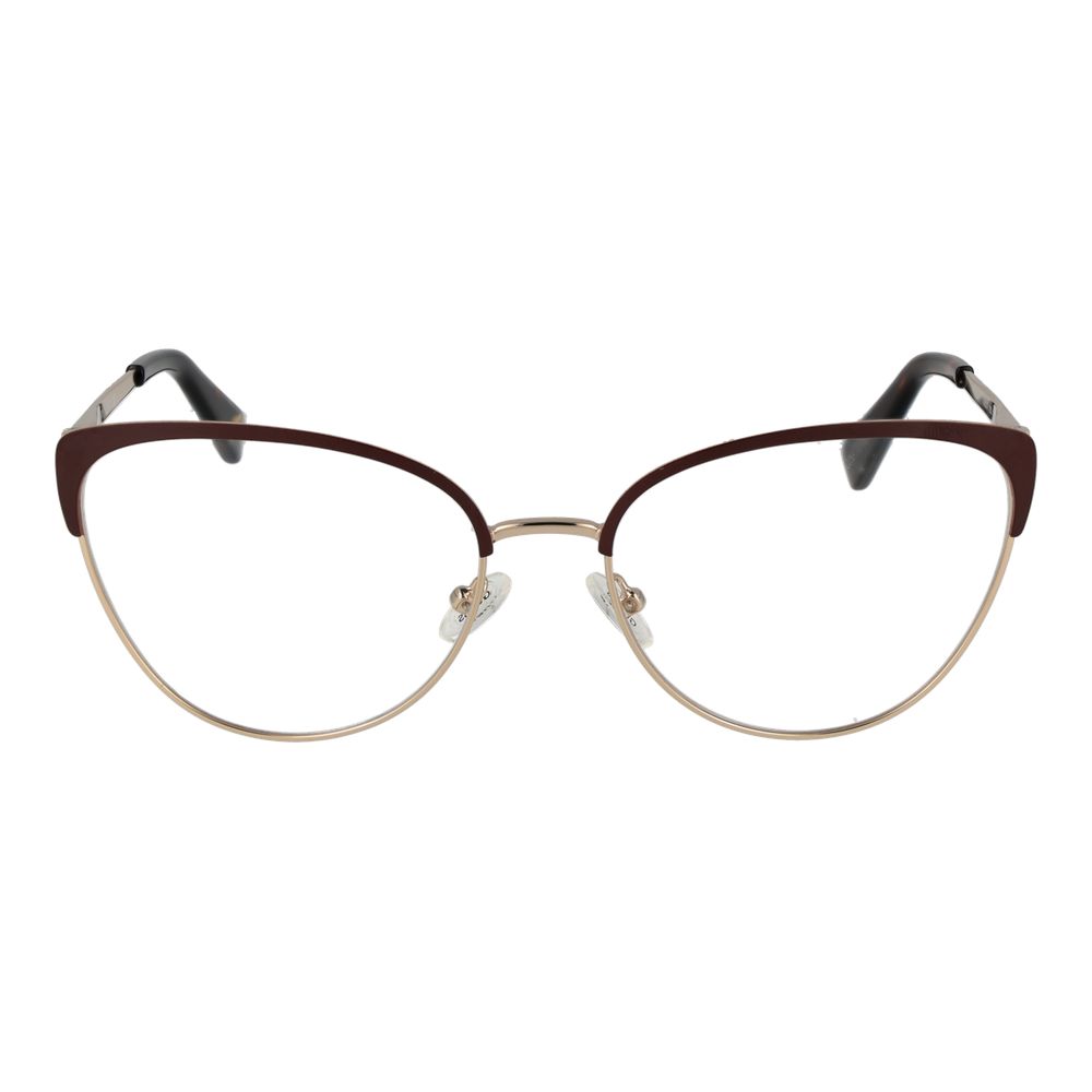 Guess Brown Metal Cat Eye Glasses (Frames) - Unisex