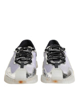 Dolce & Gabbana NS1 Baskets Basses en Argent et Noir