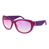 Guess Purple Women Sunglasses - Elegant Oval Style