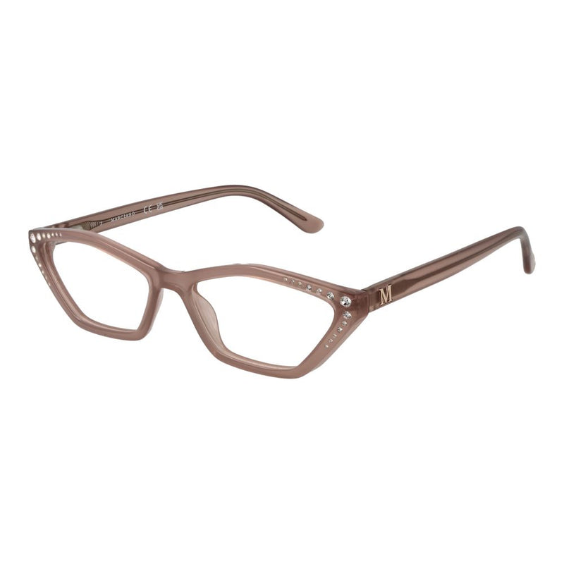 Monture de lunettes femme Cat Eye Beige Marciano by Guess