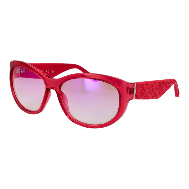 Guess Pink Women Sunglass - Chic Oval Design with UV Protection
