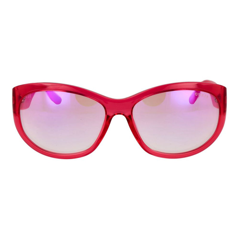 Guess Pink Women Sunglass - Chic Oval Design with UV Protection